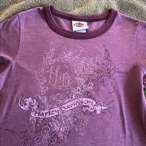 Harley-Davidson Women’s Tee in Rich Purple